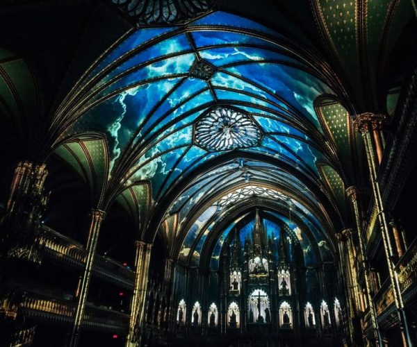 Montreal: AURA Experience at Notre-Dame Basilica and Cruise – Quebec, Canada