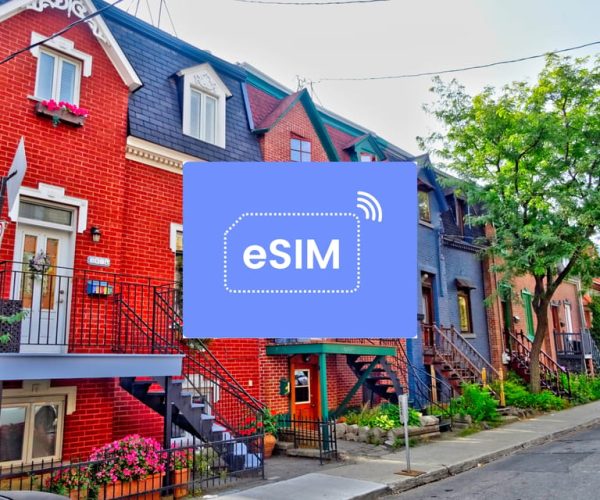 Montreal: Canada eSIM Roaming Mobile Data Plan – Montreal, Canada