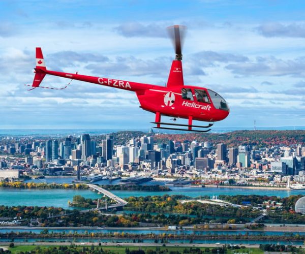 Montreal: Guided Helicopter Tour – Quebec, Canada