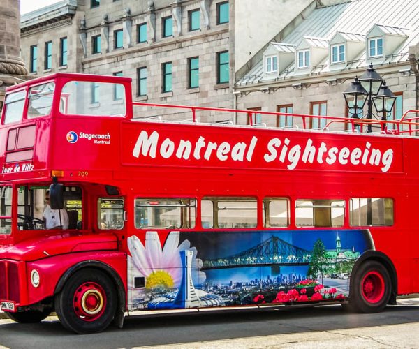 Montreal: Hop-On Hop-Off Double-Decker Bus Tour – Quebec, Canada