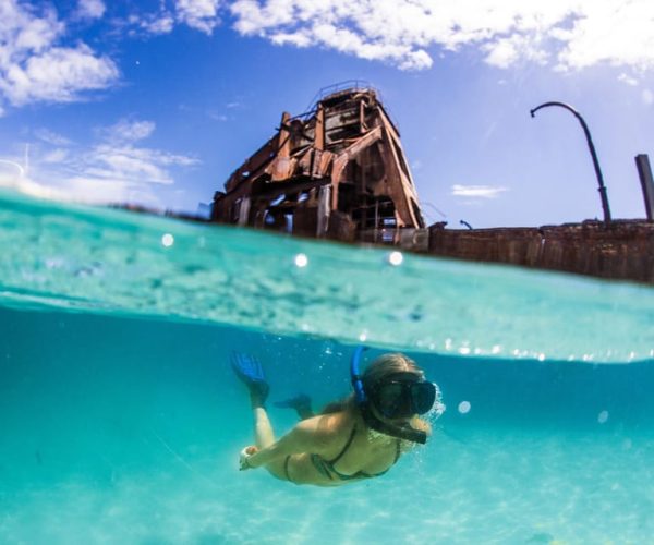 Moreton Island: Tangalooma Day Trip with Snorkeling Tour – Brisbane, Australia