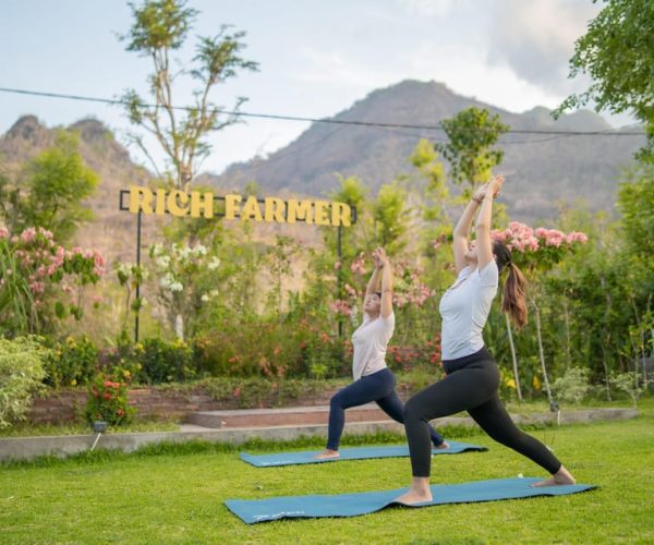 Morning Yoga Class at Rich Farmer Eco House & Yoga – Bali, Indonesia