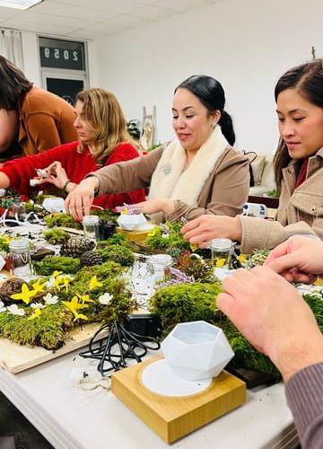 Moss Wall Art Workshop – San Francisco, California