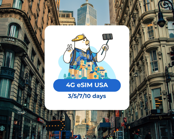 New York: USA Esim Data Plan for 1/3/5/7 days – , New York