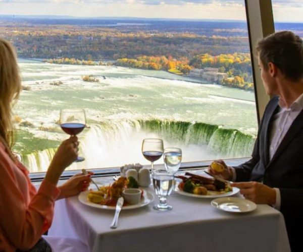 Niagara Falls: Evening Lights Tour with Skylon Tower Dinner – Niagara Falls, Canada