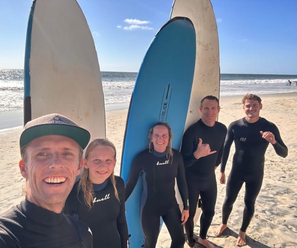 North County San Diego: Group Surf Lesson – Solana Beach, California