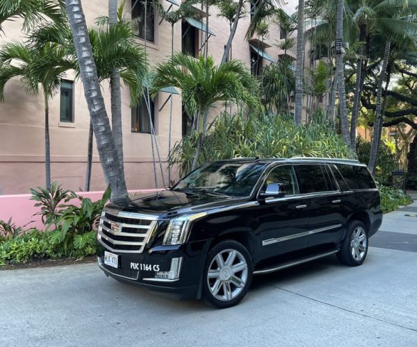 Oahu: Honolulu Airport Private by Escalade SUV – Honolulu, Hawaii