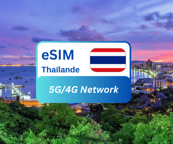 Pattaya: Thailand eSIM Roaming Data Plan for Travel – Pattaya, Thailand