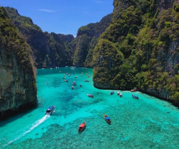 Phuket: Phi Phi Maya Bamboo Island By Speed Catamaran – Krabi Province, Thailand