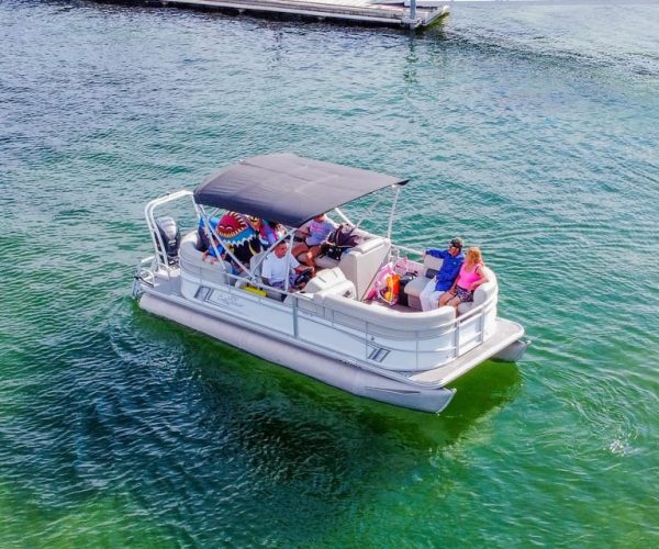 Pontoon Boat Rental – 4 hour rental or 8 hour rental – Lake Havasu, Arizona