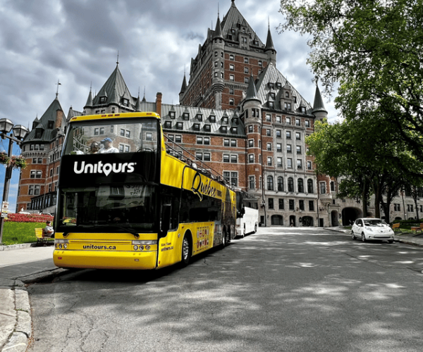 Quebec City: 1-Hour Express Double-Decker Bus Tour – Quebec City, Canada