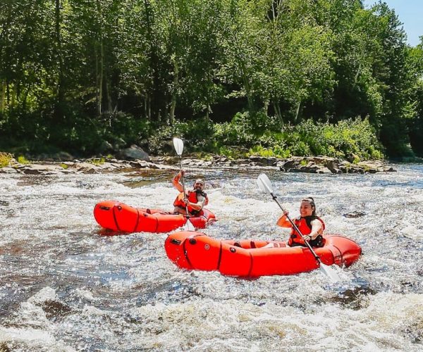 Quebec City: Montmorency River Inflatable Kayak Guided Tour – Quebec City, Canada