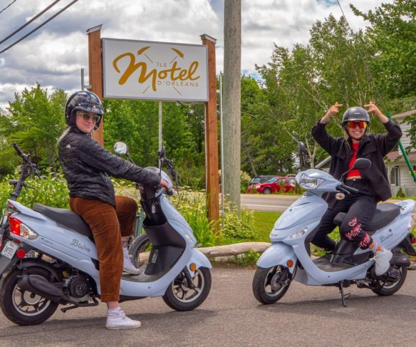 Quebec City : Scooter rental on Ile d’Orléans agrotourism ! – Quebec City, Canada