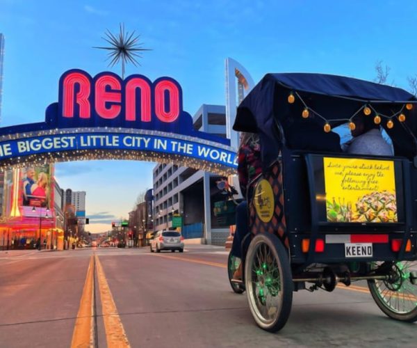 Reno: Downtown Reno Pedicab Tour – Reno, Nevada