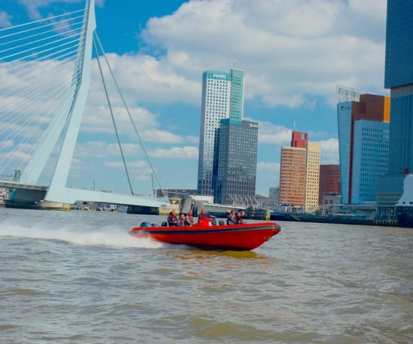 Rotterdam: Private Maas River Speedboat Cruise – Rotterdam, Netherlands