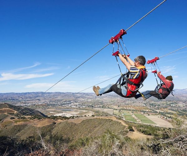 Santa Ynez Valley: Zipline Adventure with 4×4 Humvee Ride – Buellton, California