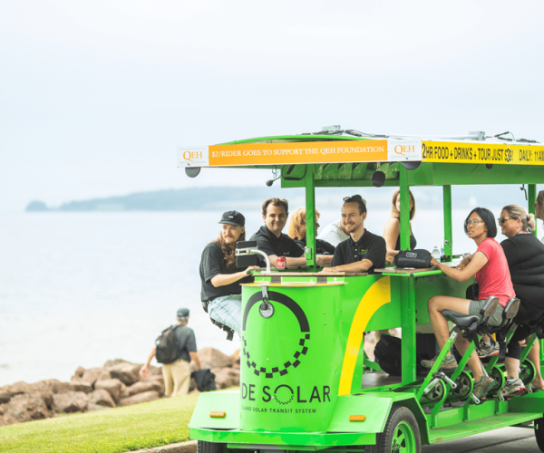 Solar-Powered Historical Food & Drink Pedal Bus Tour in Hfx – Nova Scotia, Canada