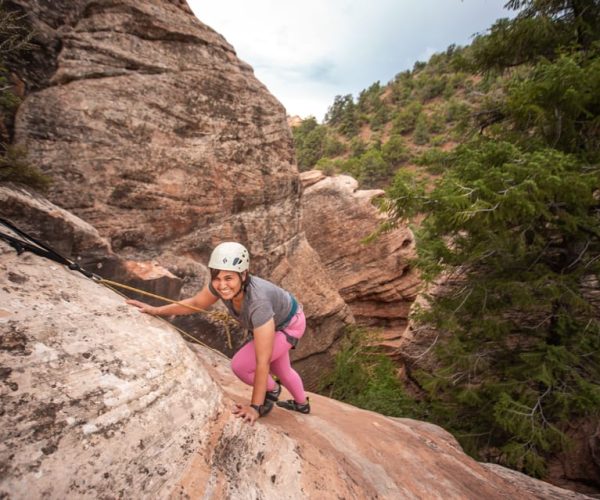 Springdale: Half-Day Canyoneering and Climbing Adventure – Springdale, Utah