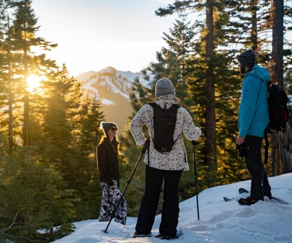 Sunset Snowshoe Guided Hike – Palisades Tahoe, California