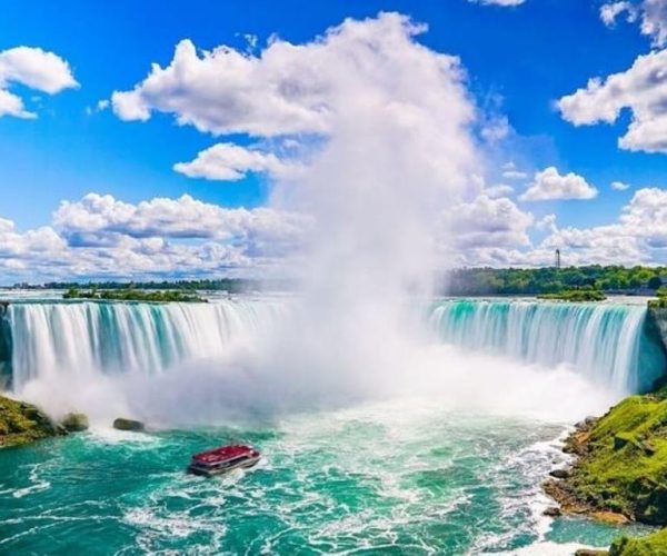 Toronto: Niagara Falls Day Tour with Niagara Cruise & Lunch – Niagara Falls, New York