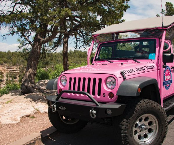 Tusayan: Grand Canyon Desert View & South Rim Pink Jeep Tour – Grand Canyon National Park, Arizona