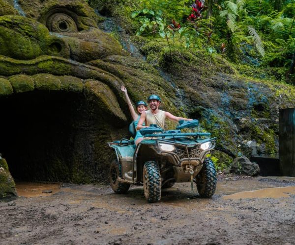 Ubud : Jungle ATV Quad Bike Through Gorilla Face Cave – Ubud, Indonesia