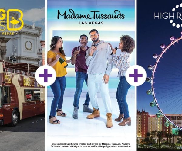 Vegas: Madame Tussauds, High Roller, & Hop-on Hop-off Tour – Las Vegas, Nevada