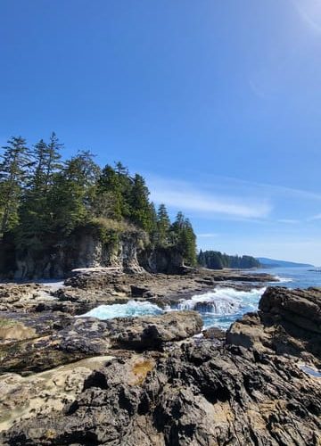 Victoria: Old Growth Rainforest Canyon Waterfall and Beaches – Victoria, British Columbia, Canada