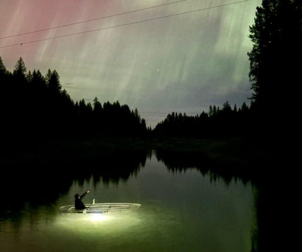 West Glacier: Illuminated Night kayak Tour – Flathead Lake, Idaho