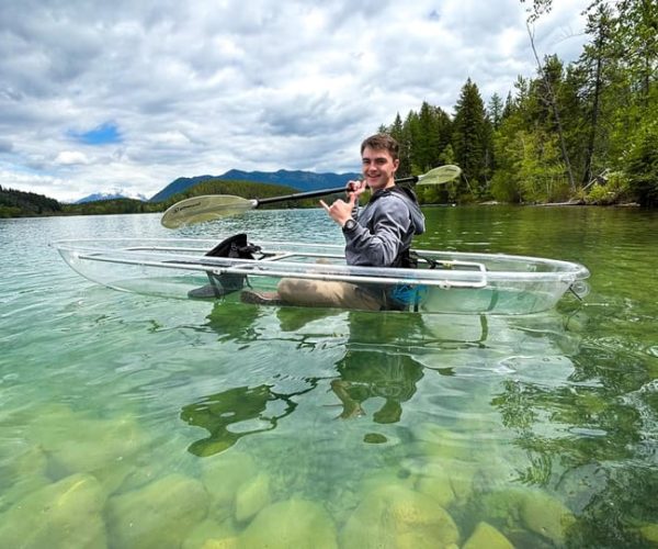 West Glacier, Montana: Glass Kayak Rental – Lake Five Montana, Montana