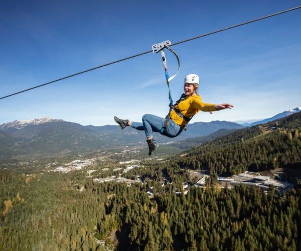 Whistler: The Longest Zipline in North America – Whistler, Canada