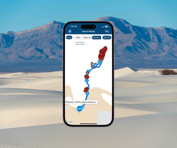 White Sands NP Self-Guided Driving & Walking Tour – White Sands National Monument, New Mexico