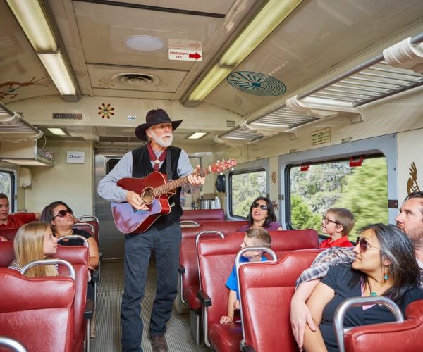 Williams: Grand Canyon Railway Tickets with Guided Bus Tour – Grand Canyon National Park, Arizona