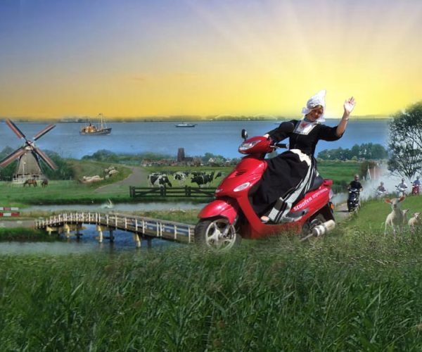 Zaanse Schans: Windmills, Clogs & Cheese by Electric Scooter – North Holland, Netherlands