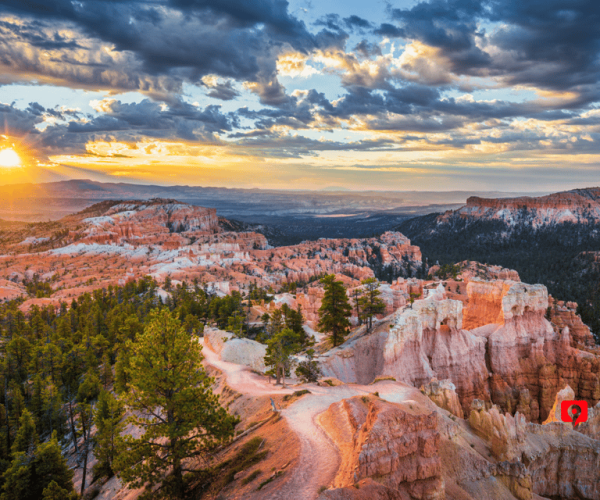 Zion & Bryce Canyon: Beautiful Drive Tour Through Parks – Checkerboard Mesa, Utah