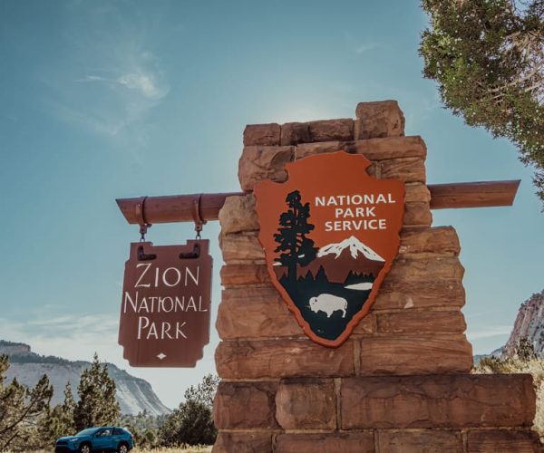 Zion National Park Day Trip from Las Vegas – Court of the Patriarchs, Utah