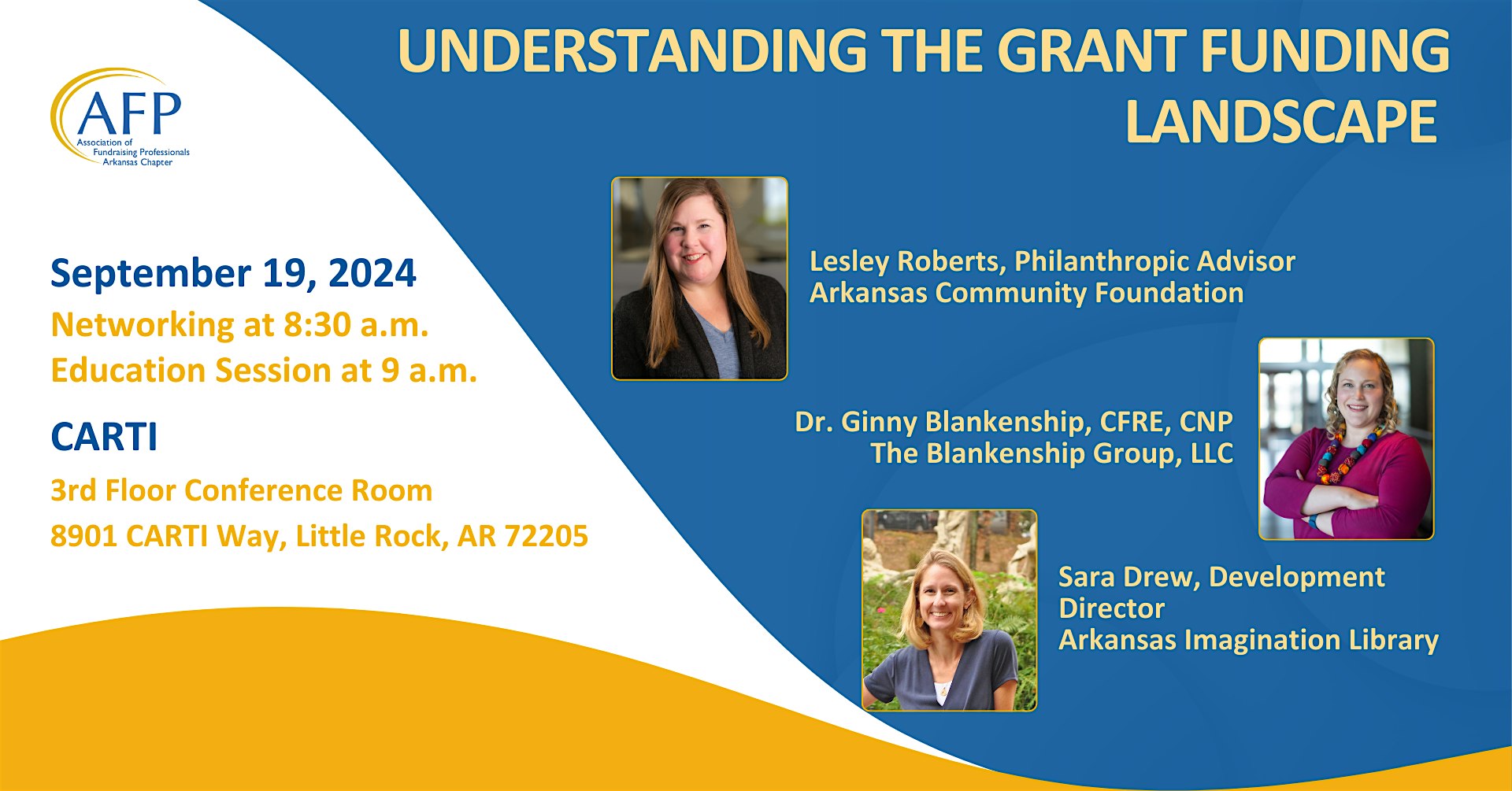 AFP Understanding the Grant Funding Landscape – Little Rock, AR