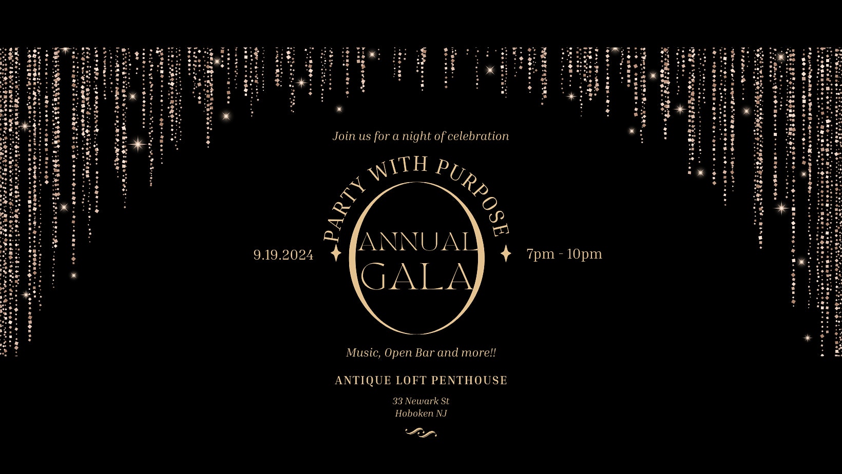 Party With Purpose’s Annual Gala – Hoboken, NJ