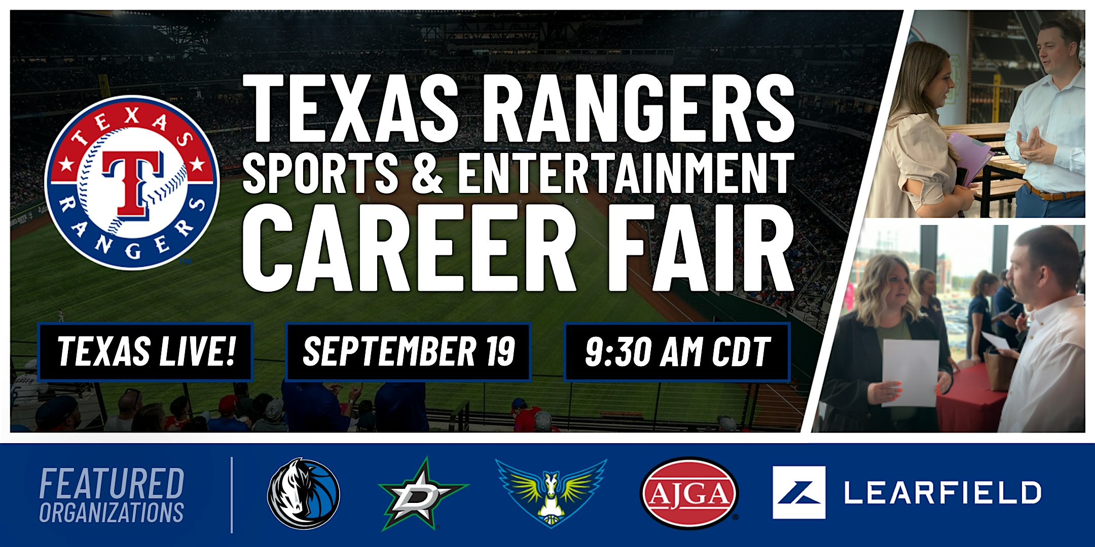 2024 Texas Rangers Sports & Entertainment Career Fair – Arlington, TX