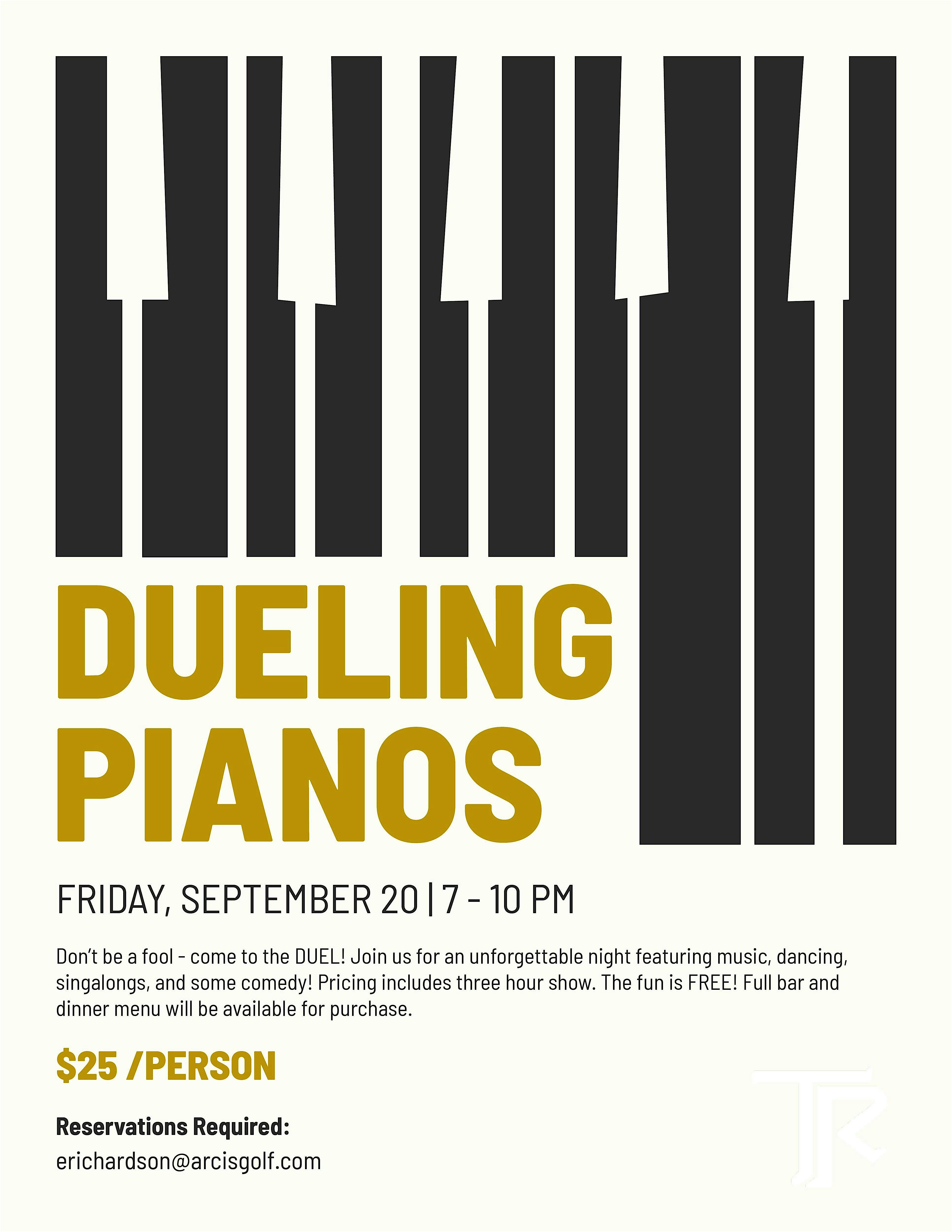 Dueling Pianos Event – Moorpark, CA