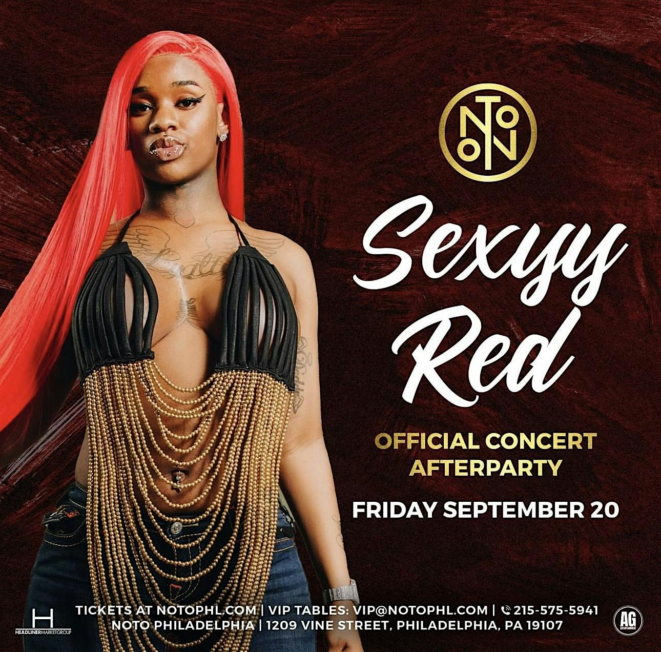 Sexyy Red Concert After Party @ NOTO PHL – Philadelphia, PA