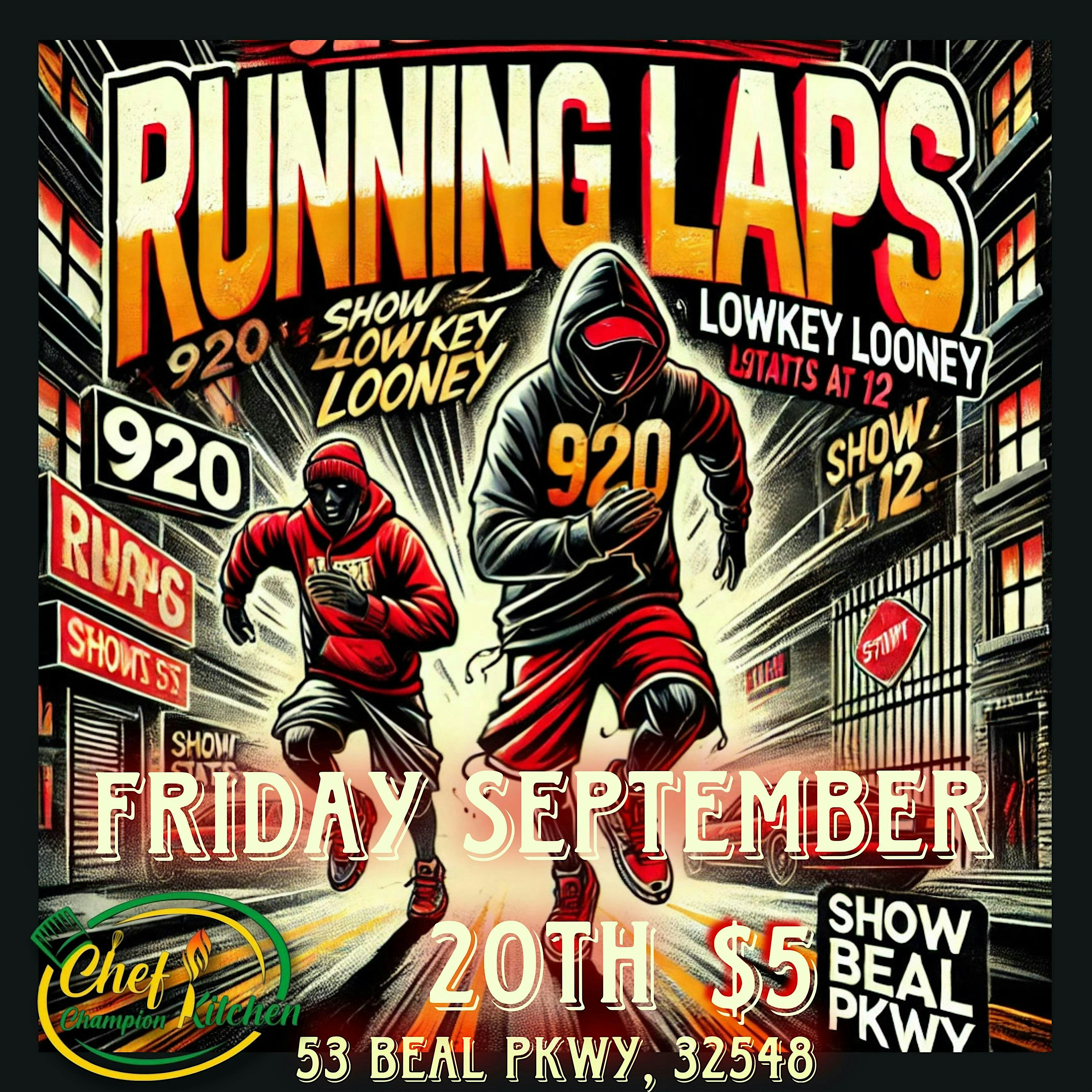 Looney & 920: Running Laps – Fort Walton Beach, FL