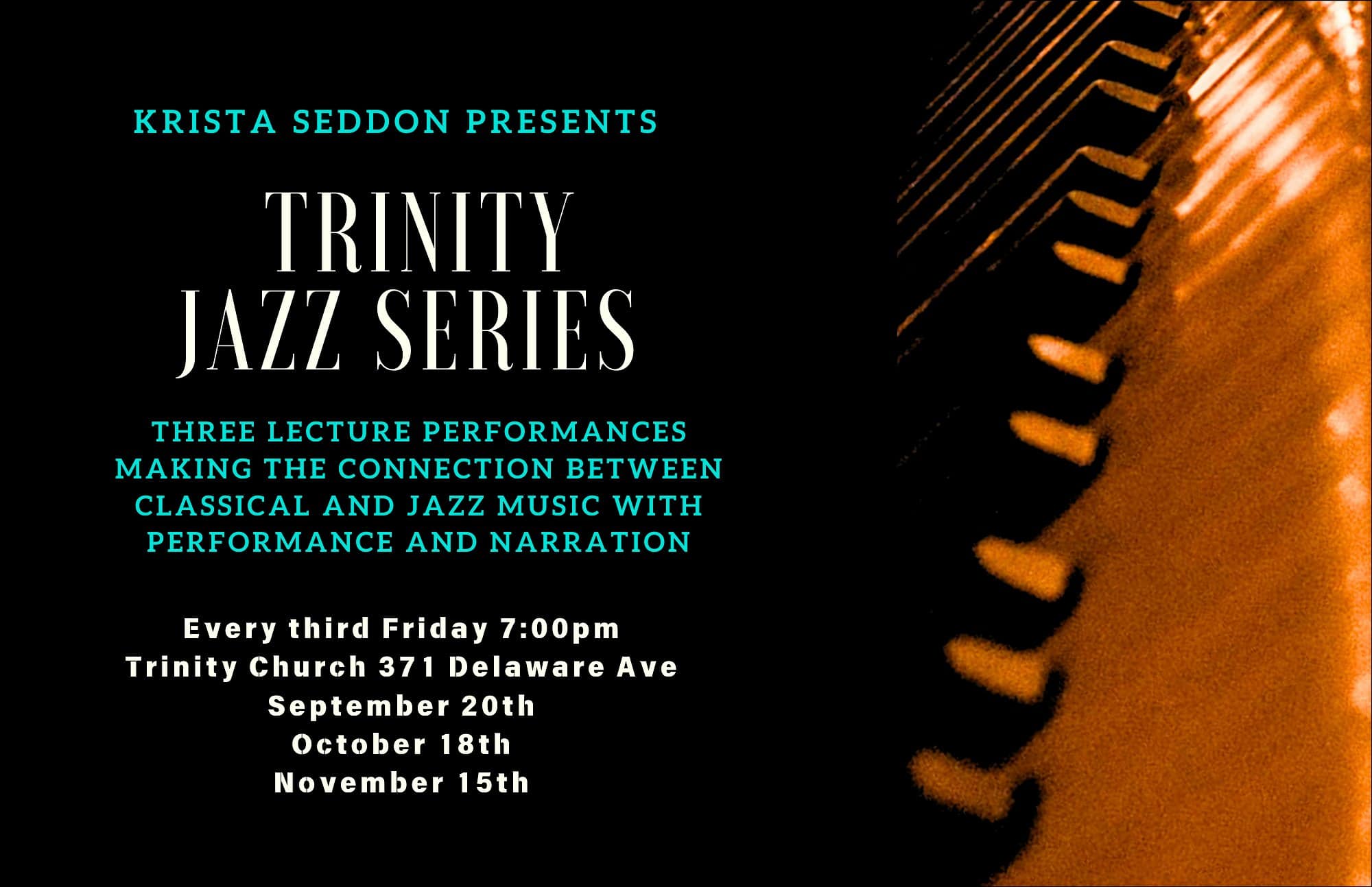 Trinity Jazz Series: September, Gershwin – Buffalo, NY