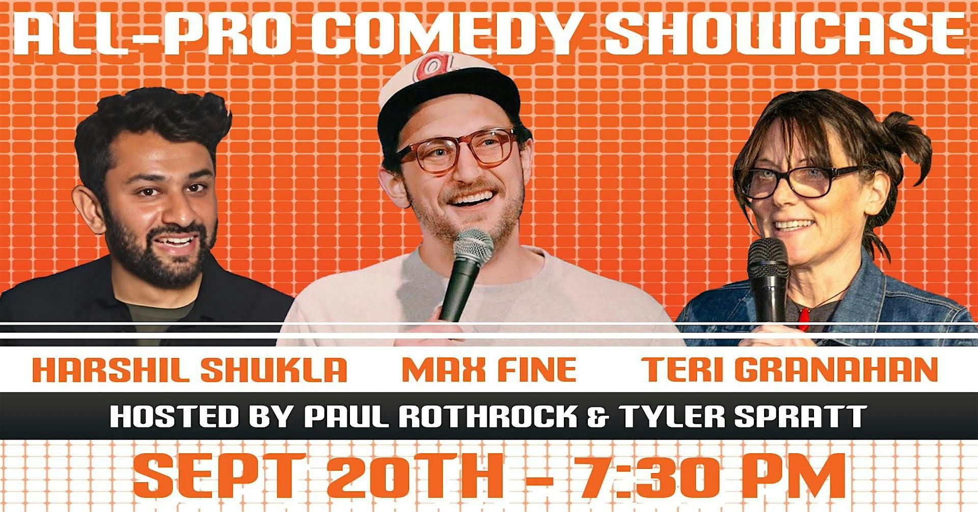 All-Pro Stand-Up Comedy Showcase (B.Y.O.B) – Emmaus, PA