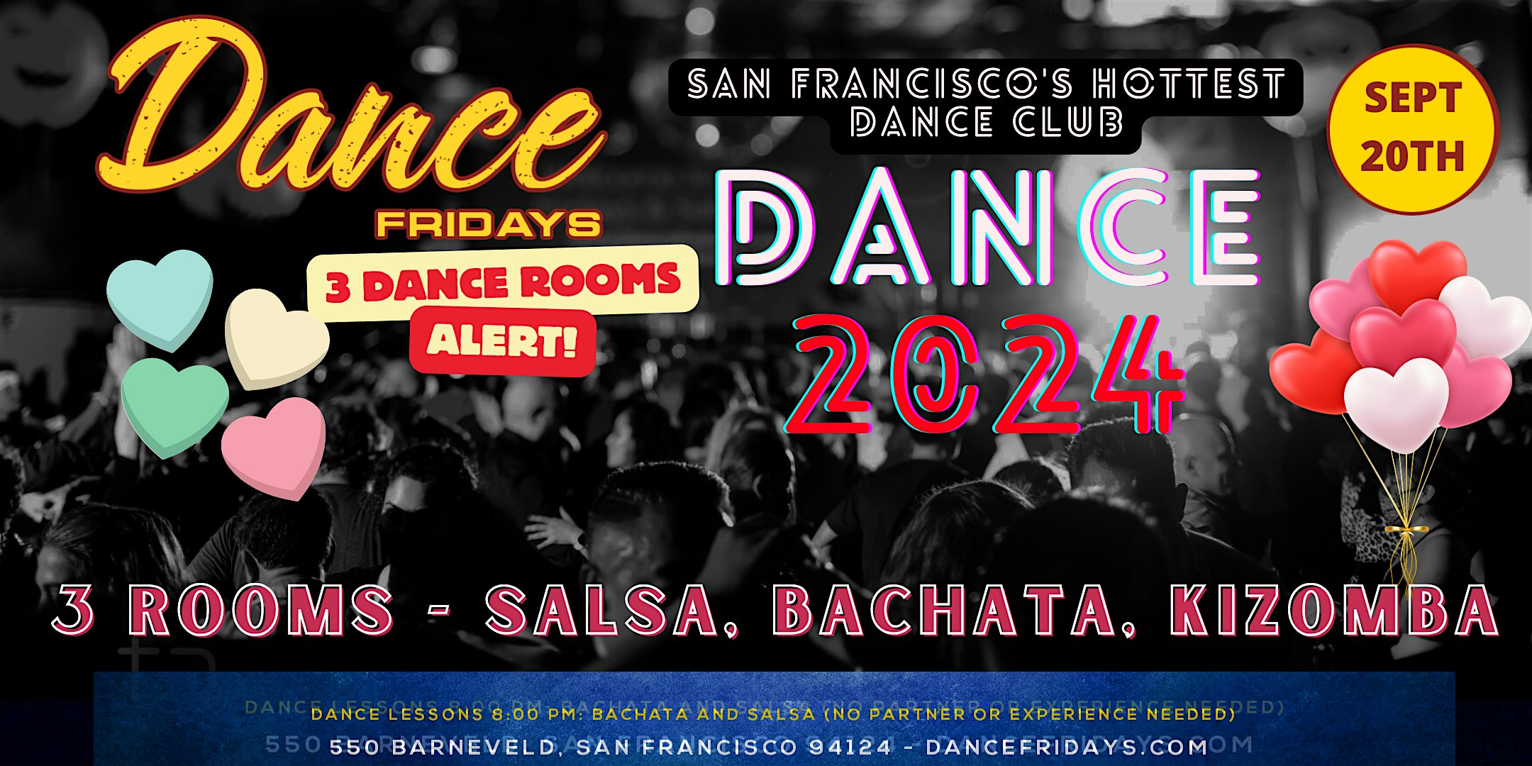 Salsa Dance, Bachata Dance and Kizomba plus Dance Lessons – Latin Nightclub – San Francisco, CA