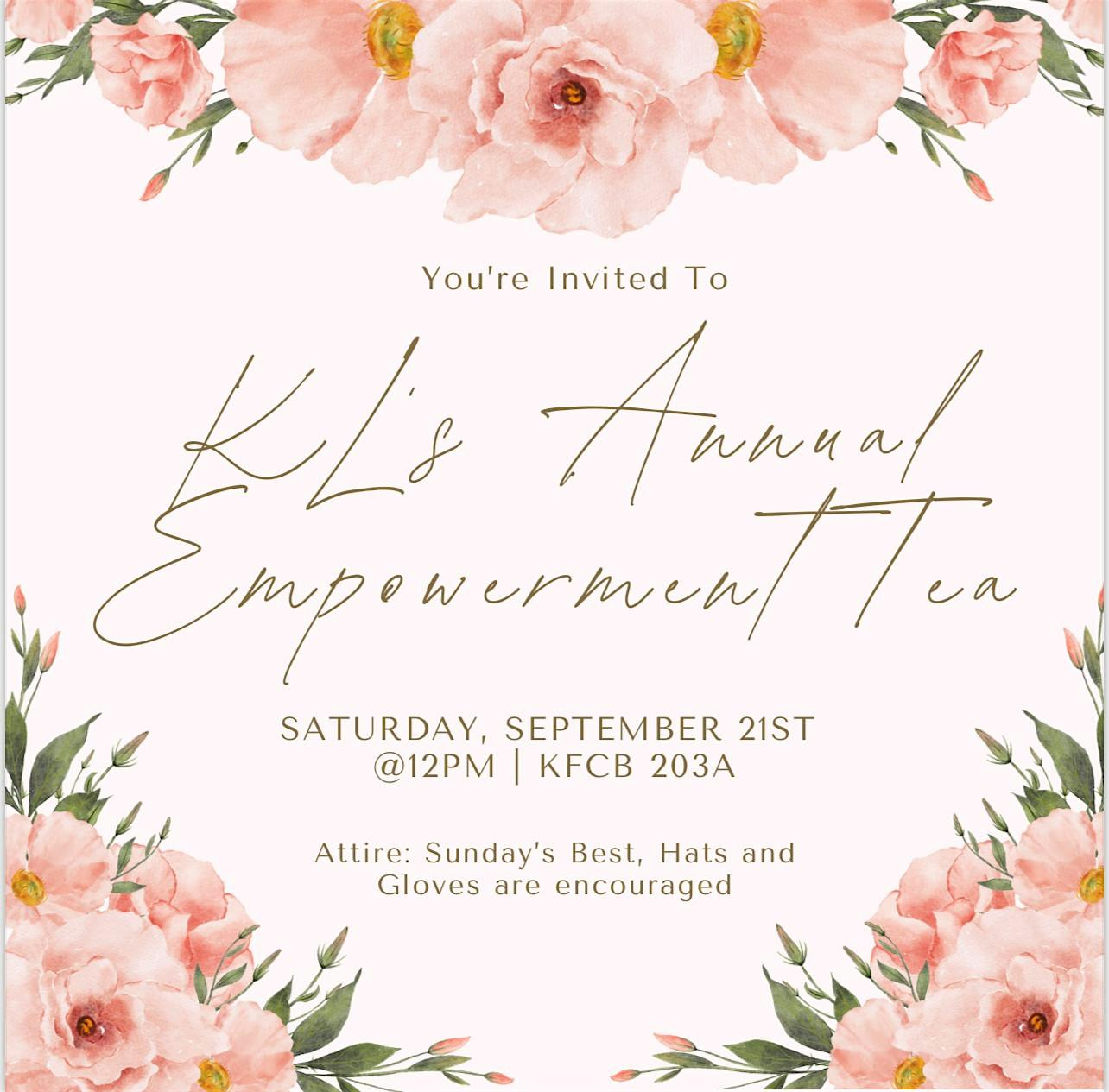 Kappa Lambda’s Annual Empowerment Tea – Fort Worth, TX