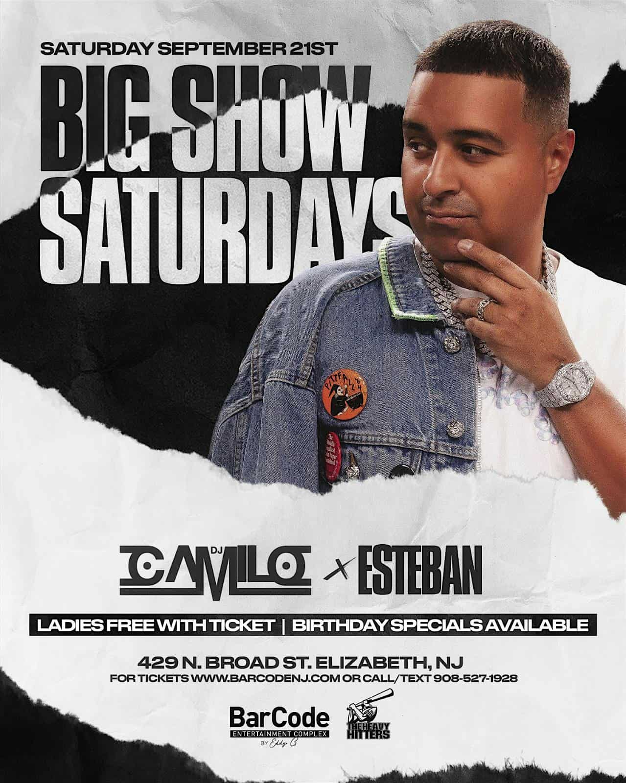 The Big Show Saturdays: The Last Virgo Bash of 2024 – Elizabeth, NJ