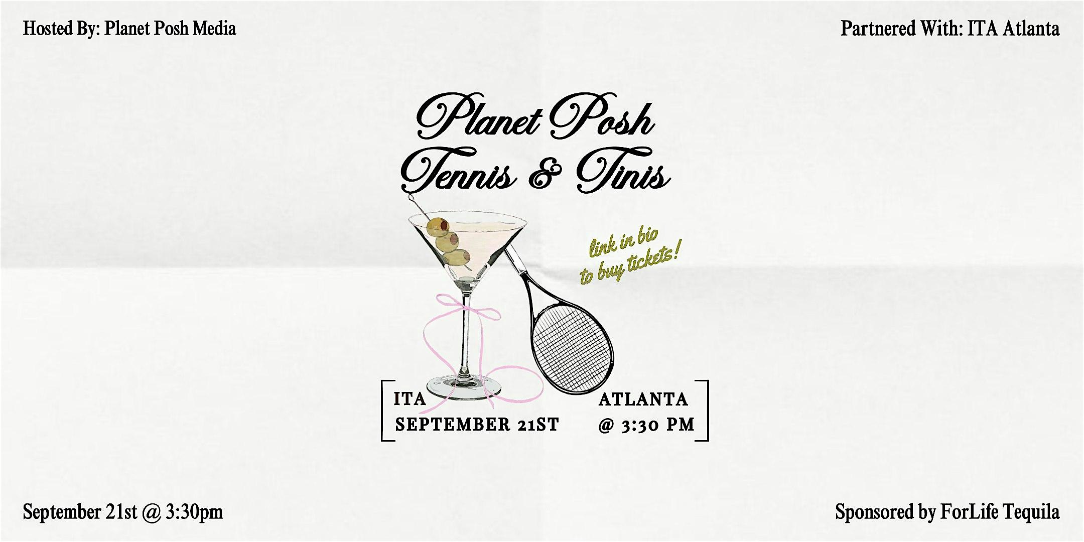 Tennis & Tinis – Atlanta, GA