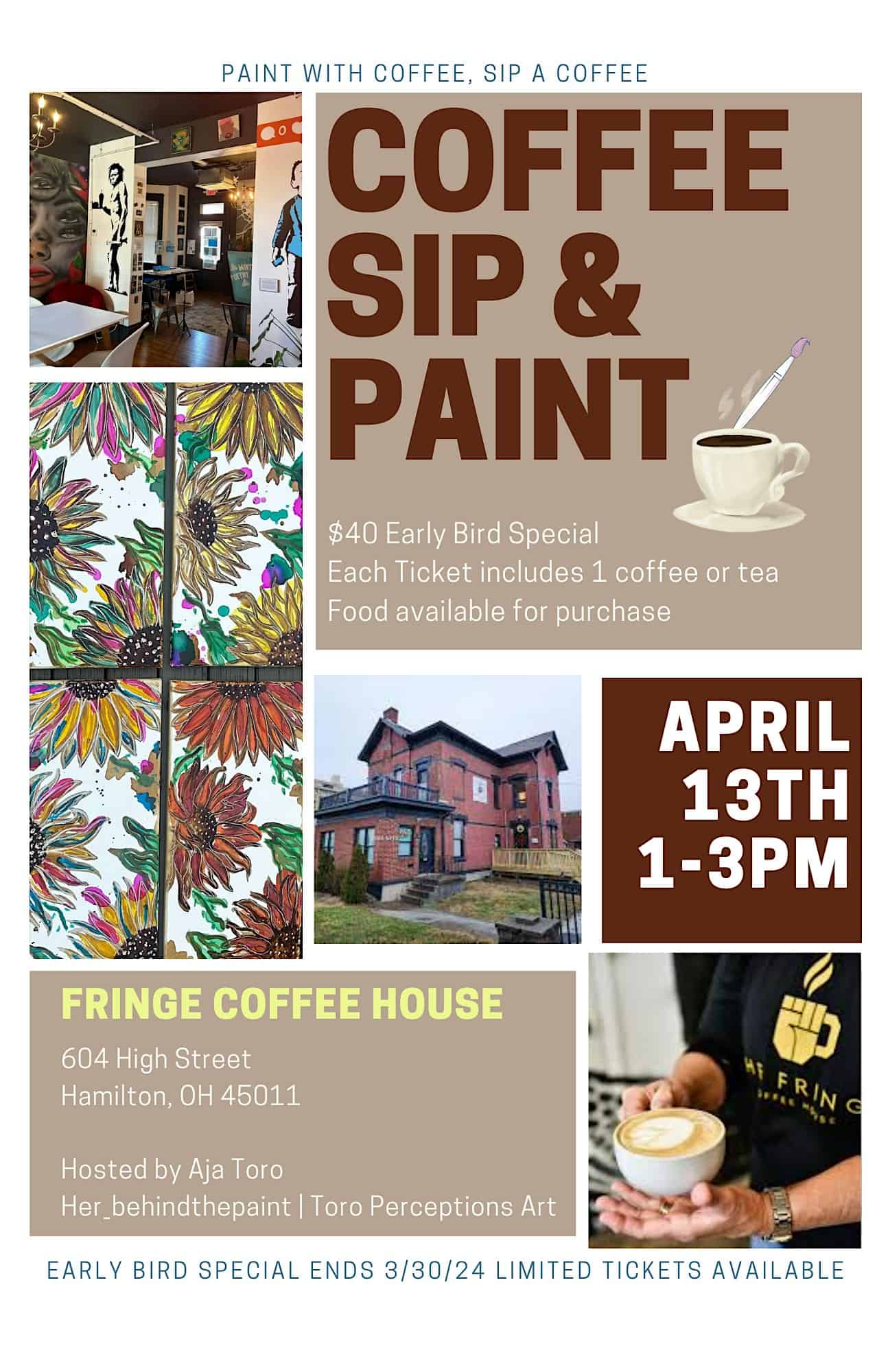 Coffee Sip & Paint – Hamilton, OH