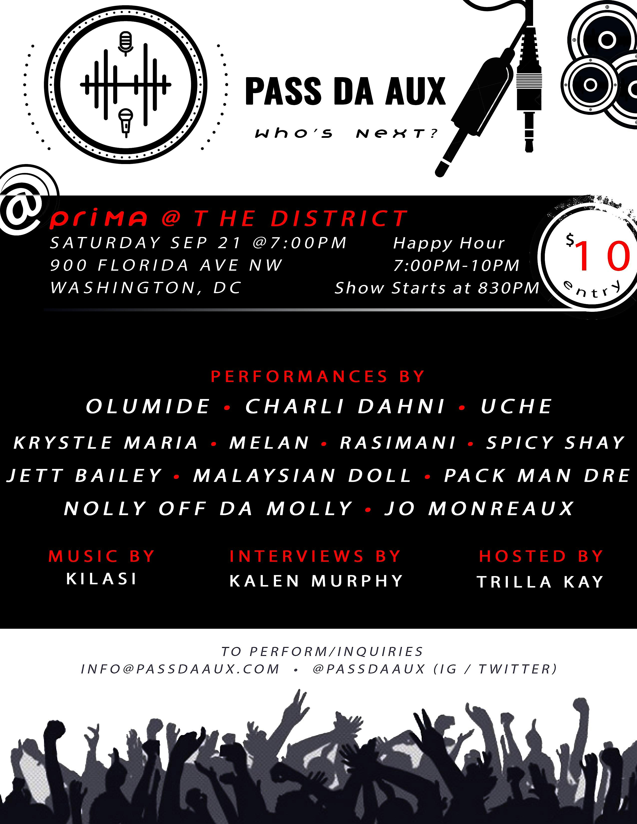 Pass Da AUX (09.21) – Washington, DC